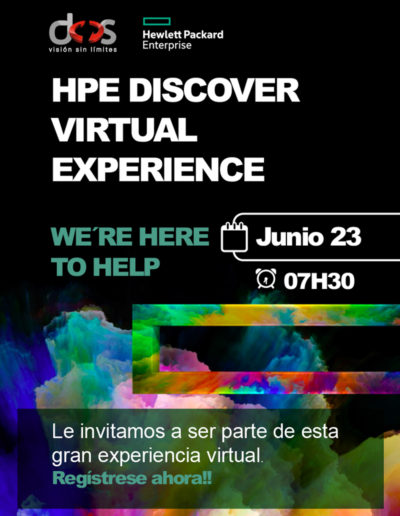 HPE DISCOVER VIRTUAL EXPERIENCE